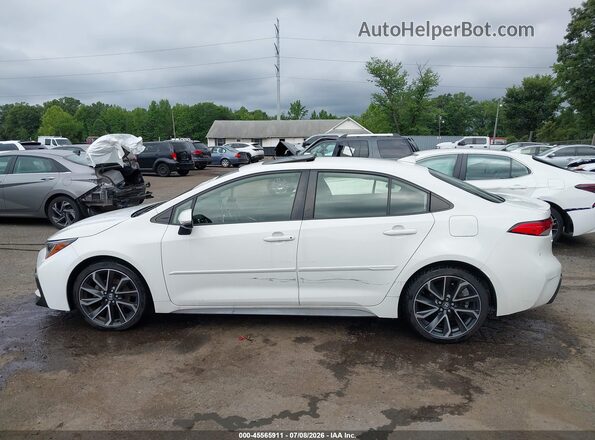 JTDP4MCE1MJ065957 2021 TOYOTA COROLLA White Vista interior de 360 grados
