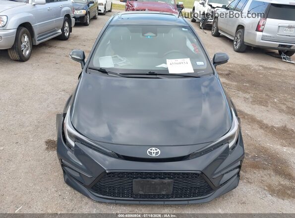JTDP4MCE1R3519507 2024 TOYOTA COROLLA Gray Вид щитка приладів