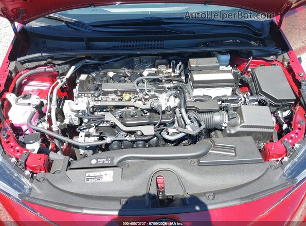 JTDP4MCE1T3529459 2026 TOYOTA COROLLA Red Rear view