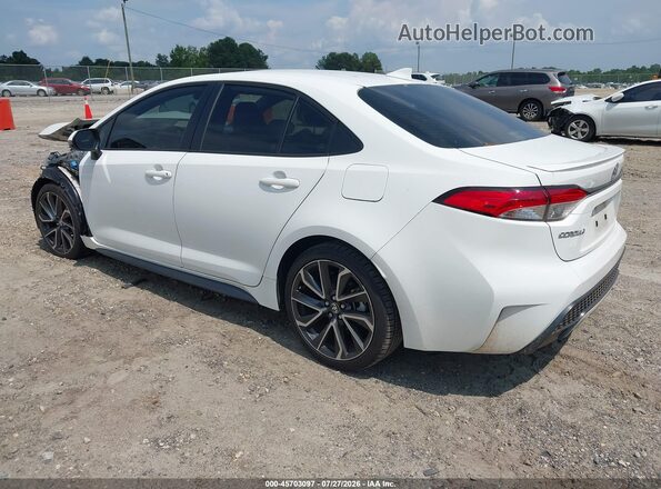 JTDP4MCE3MJ065829 2021 TOYOTA COROLLA White Rear left