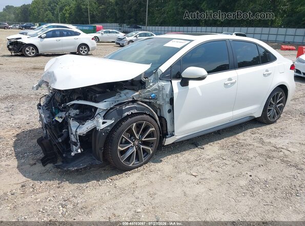 JTDP4MCE3MJ065829 2021 TOYOTA COROLLA White Front left
