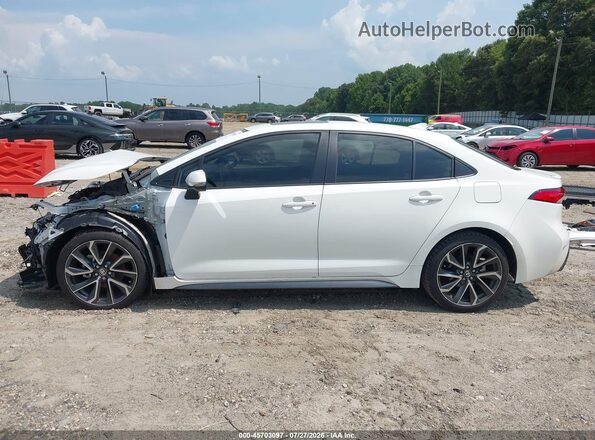 JTDP4MCE3MJ065829 2021 TOYOTA COROLLA White 