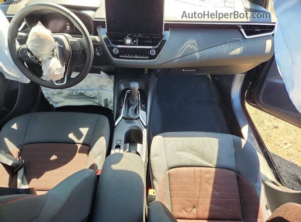 JTDP4MCE4T3531514 2026 TOYOTA COROLLA Black Widok deski rozdzielczej