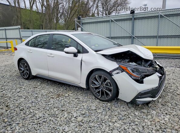JTDP4MCE5MJ061314 2021 TOYOTA COROLLA White Front right