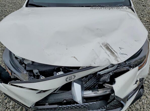 JTDP4MCE5MJ061314 2021 TOYOTA COROLLA White Rear interior view