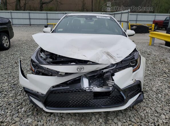 JTDP4MCE5MJ061314 2021 TOYOTA COROLLA White Front view