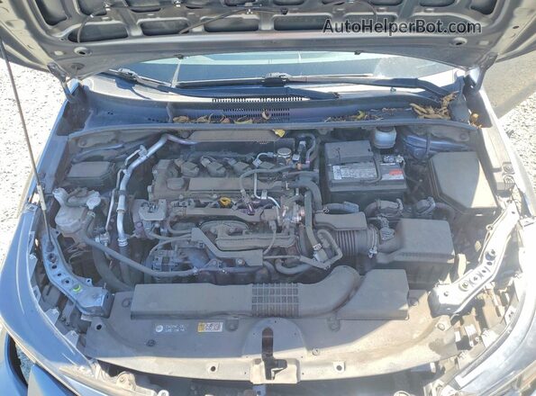JTDP4MCE7MJ058012 2021 TOYOTA COROLLA Blue Вид задньої частини салону
