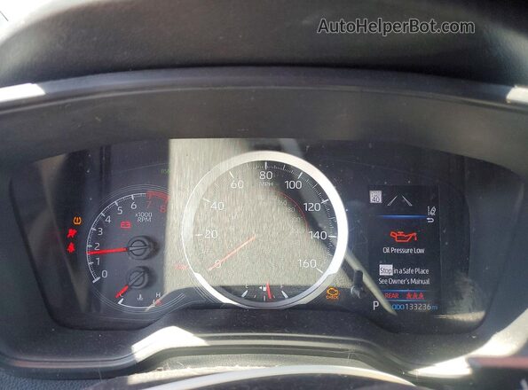JTDP4MCE7MJ058012 2021 TOYOTA COROLLA Blue Вид щитка приладів