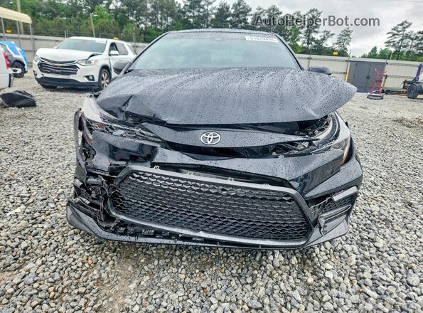JTDP4MCE7NJ085759 2022 TOYOTA COROLLA Black Դիմացի տեսք