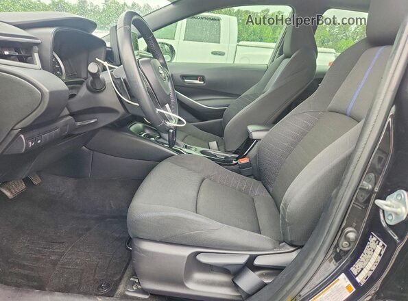 JTDP4MCE7NJ085759 2022 TOYOTA COROLLA Black Սալոնի դիմացի տեսք