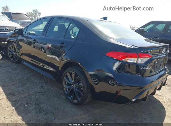 JTDP4MCE7R3521245 2024 TOYOTA COROLLA Черный Задняя левая четверть