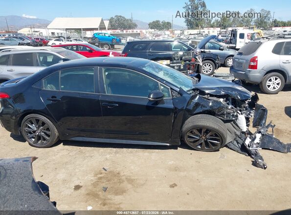 JTDP4MCE7R3521245 2024 TOYOTA COROLLA Черный Вид задней части салона