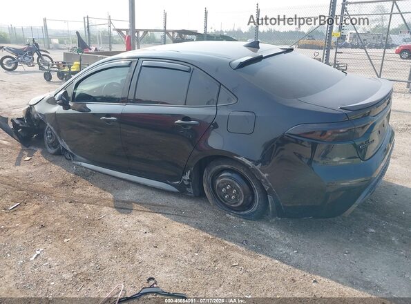 JTDP4MCE8MJ059041 2021 TOYOTA COROLLA Black Trasero izquierdo