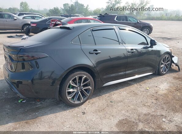 JTDP4MCE8MJ059041 2021 TOYOTA COROLLA Black Trasero derecho