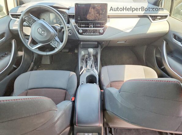 JTDP4MCE8PJ102622 2023 TOYOTA COROLLA Blue Dashboard view