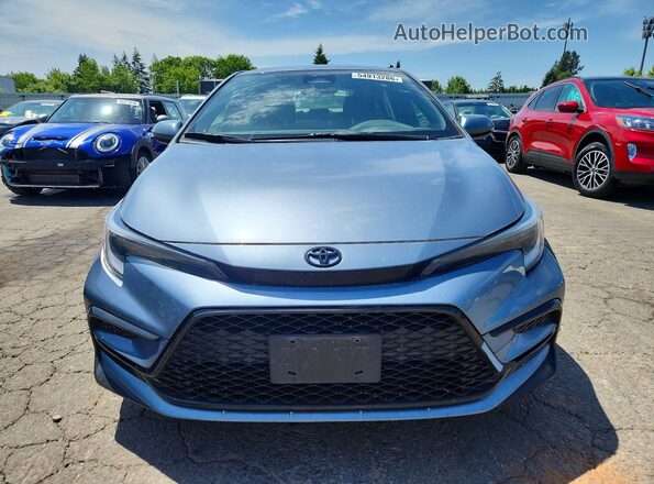 JTDP4MCE8PJ102622 2023 TOYOTA COROLLA Blue Front view