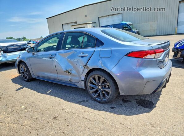 JTDP4MCE8PJ102622 2023 TOYOTA COROLLA Blue Rear left