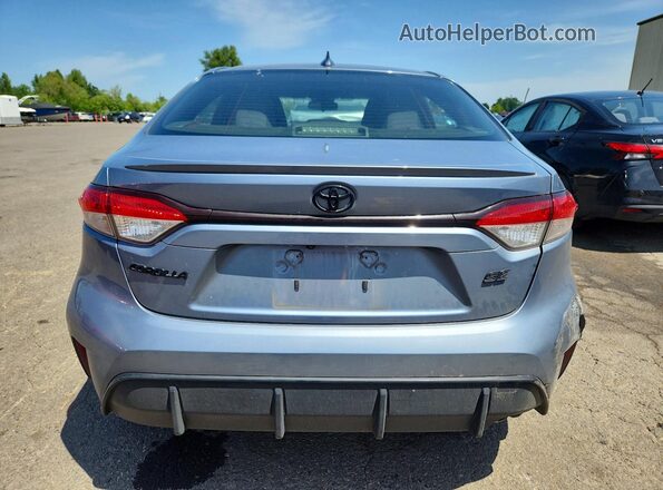 JTDP4MCE8PJ102622 2023 TOYOTA COROLLA Blue Rear view