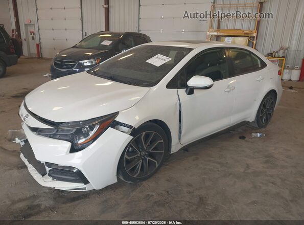 JTDP4MCEXN3509519 2022 TOYOTA COROLLA White Առջևի ձախ երեք քառորդ տեսարան