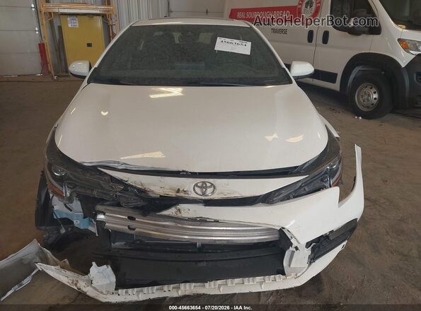 JTDP4MCEXN3509519 2022 TOYOTA COROLLA White Սարքավորումների վահանակի տեսք