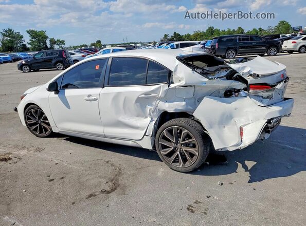 JTDP4RCE0LJ011206 2020 TOYOTA COROLLA White Հետևի ձախ