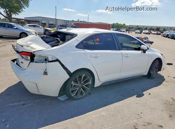 JTDP4RCE0LJ011206 2020 TOYOTA COROLLA White Հետևի աջ
