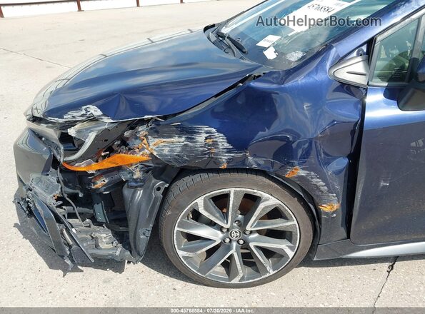 JTDP4RCE0LJ012226 2020 TOYOTA COROLLA Синий Вид спереди