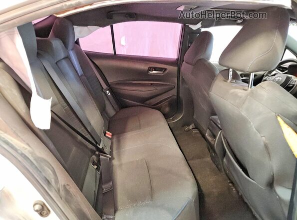 JTDP4RCE2LJ033028 2020 TOYOTA COROLLA Silver Rear seats view