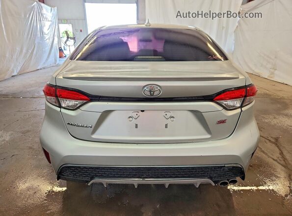 JTDP4RCE2LJ033028 2020 TOYOTA COROLLA Silver Rear view