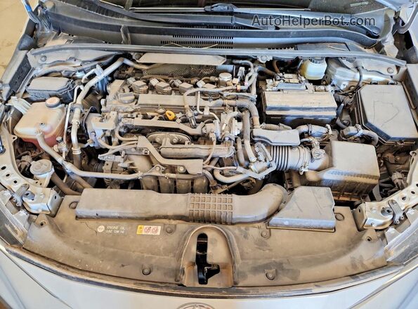JTDP4RCE2LJ033028 2020 TOYOTA COROLLA Silver Rear interior view
