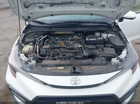 JTDP4RCE2LJ036771 2020 TOYOTA COROLLA White Հետևի տեսք