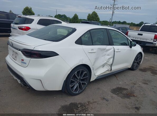 JTDP4RCE2LJ036771 2020 TOYOTA COROLLA White Հետևի աջ