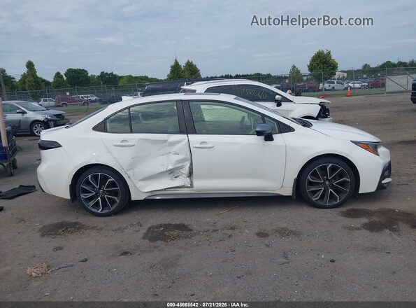 JTDP4RCE2LJ036771 2020 TOYOTA COROLLA White Սալոնի հետևի տեսք