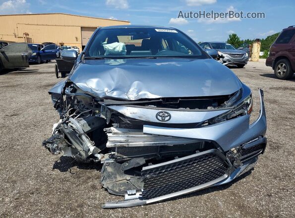 JTDP4RCE3LJ033457 2020 TOYOTA COROLLA Silver Front view