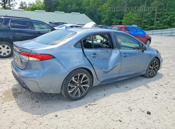 JTDP4RCE4LJ006896 2020 TOYOTA COROLLA Blue Հետևի աջ