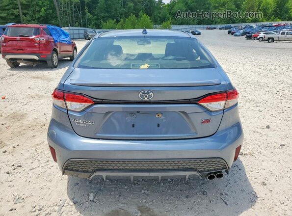 JTDP4RCE4LJ006896 2020 TOYOTA COROLLA Blue Հետևի տեսք