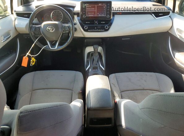 JTDP4RCE7LJ020730 2020 TOYOTA COROLLA Blue Dashboard view