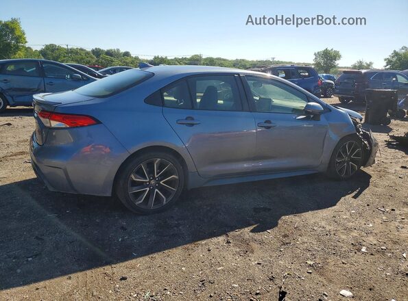 JTDP4RCE7LJ020730 2020 TOYOTA COROLLA Blue Rear right