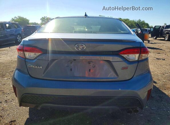 JTDP4RCE7LJ020730 2020 TOYOTA COROLLA Blue Rear view