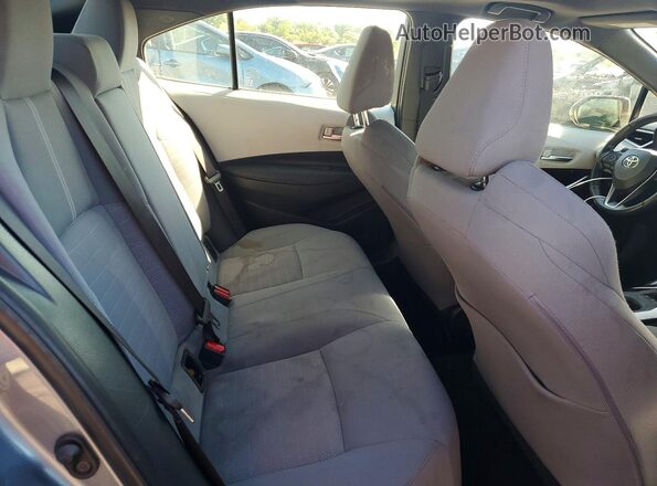JTDP4RCE7LJ020730 2020 TOYOTA COROLLA Blue Rear seats view