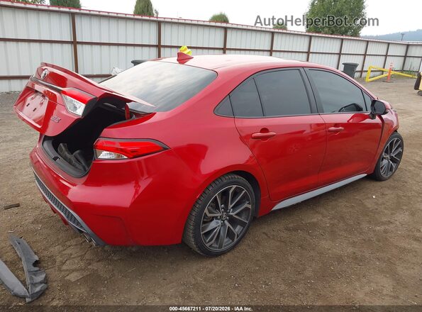 JTDP4RCE7LJ044431 2020 TOYOTA COROLLA Burgundy უკანა მარჯვენა