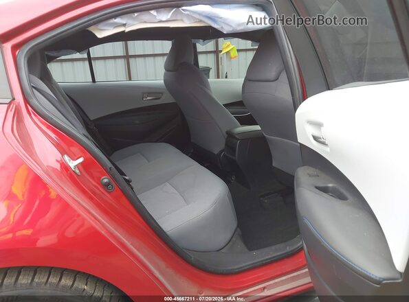 JTDP4RCE7LJ044431 2020 TOYOTA COROLLA Burgundy VIN კოდის სტიკერის ხედი