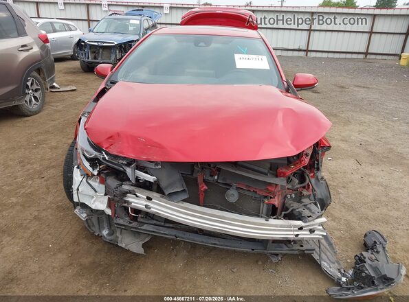 JTDP4RCE7LJ044431 2020 TOYOTA COROLLA Burgundy წინა ხედი