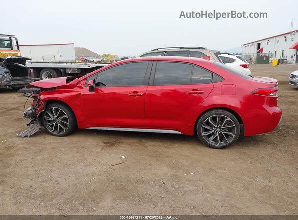 JTDP4RCE7LJ044431 2020 TOYOTA COROLLA Burgundy 