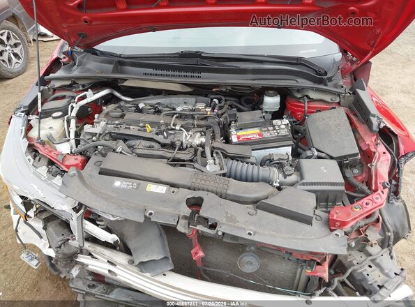 JTDP4RCE7LJ044431 2020 TOYOTA COROLLA Burgundy უკანა ხედი