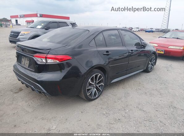 JTDP4RCE7LJ052951 2020 TOYOTA COROLLA Черный Задняя правая четверть