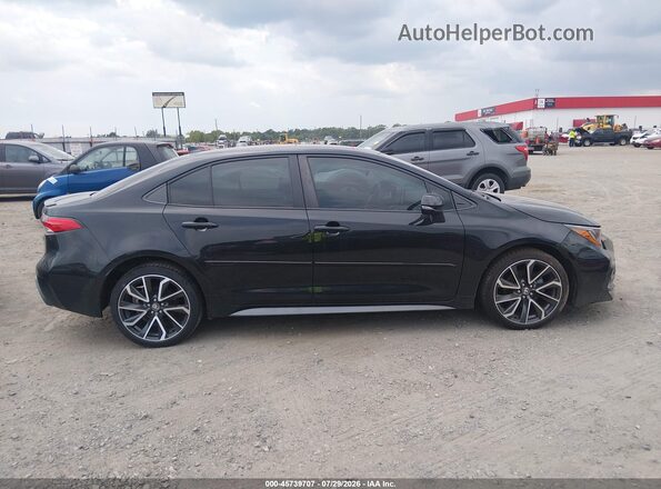JTDP4RCE7LJ052951 2020 TOYOTA COROLLA Черный Вид задней части салона