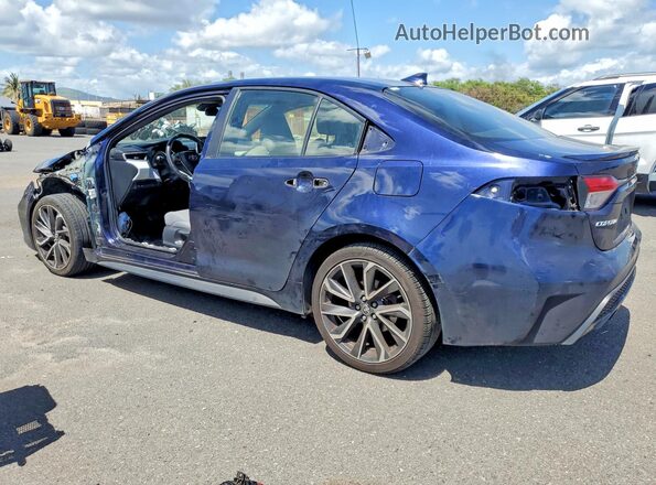 JTDP4RCE8LJ014595 2020 TOYOTA COROLLA Blue Tył lewy