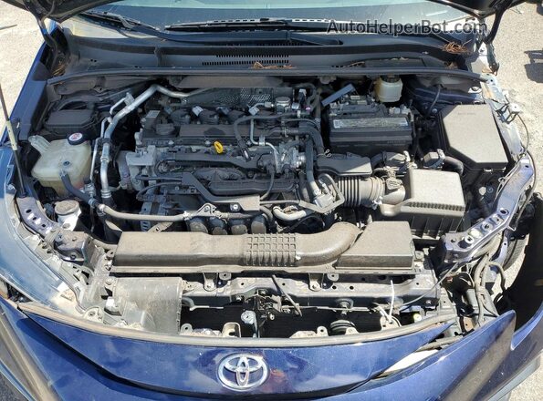 JTDP4RCE8LJ014595 2020 TOYOTA COROLLA Blue Widok wnętrza z tyłu