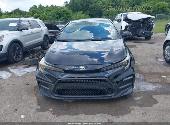 JTDP4RCEXLJ014338 2020 TOYOTA COROLLA Black ხელსაწყოთა პანელის ხედი
